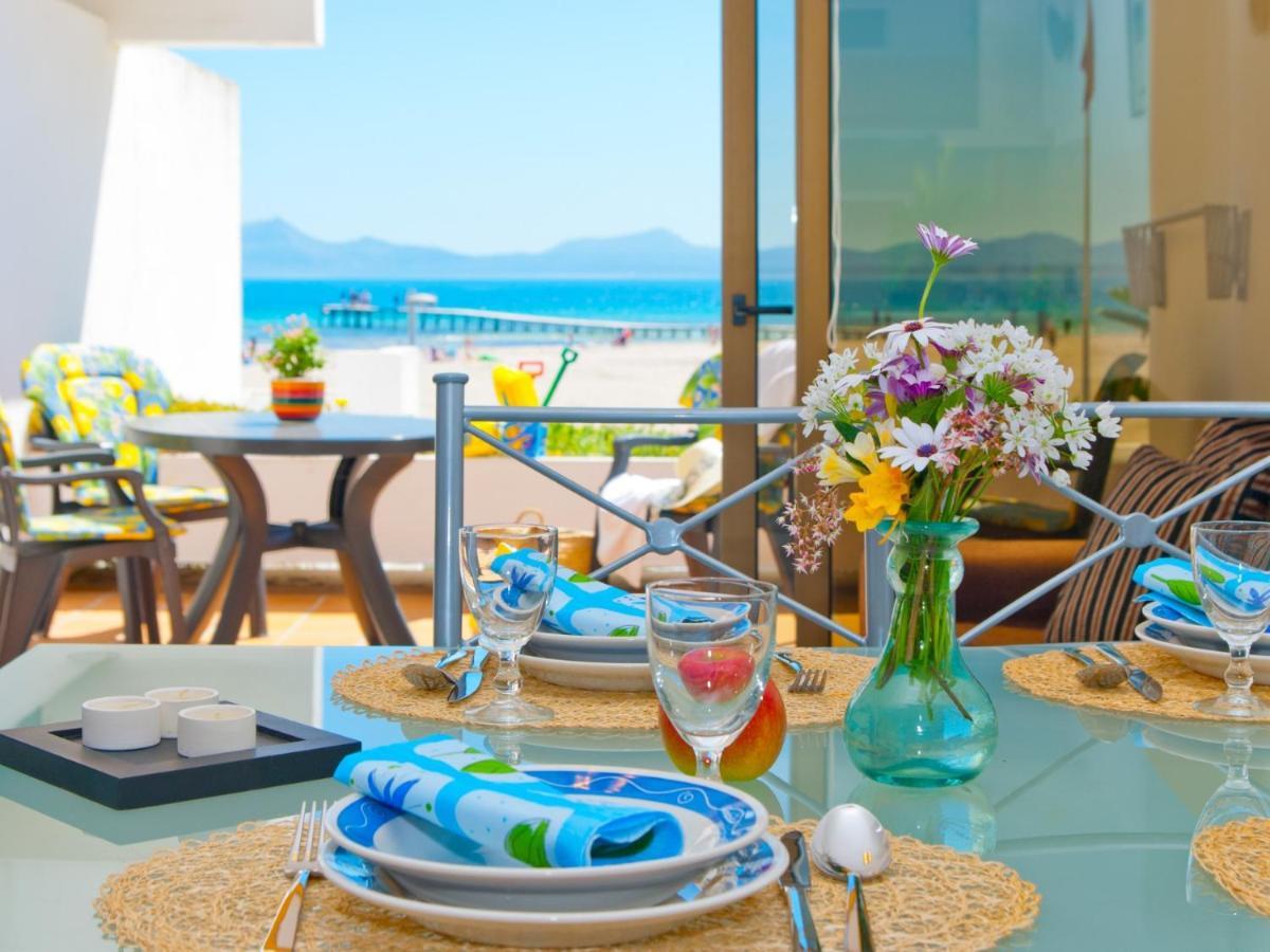 Apartment Oiza Lux At Alcudia Beach ポルト・ダルクディア エクステリア 写真