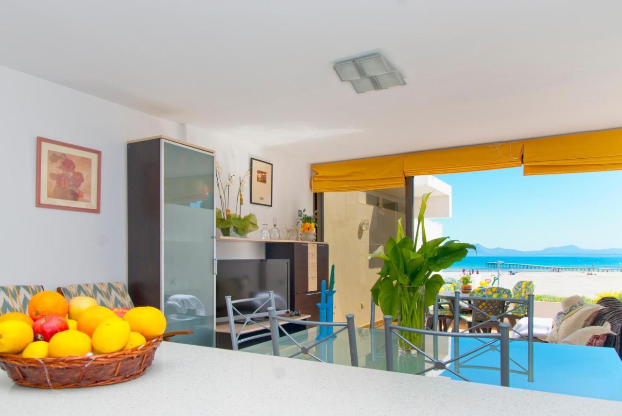 Apartment Oiza Lux At Alcudia Beach ポルト・ダルクディア エクステリア 写真